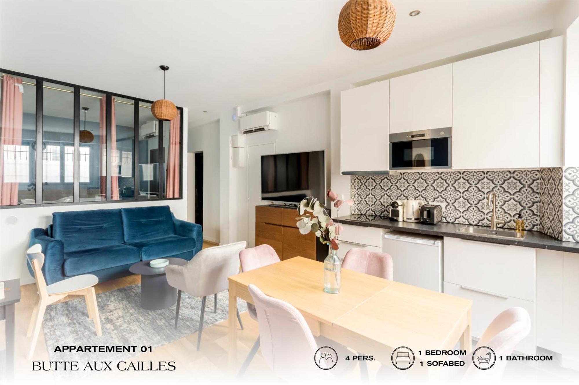 Beauquartier - Butte Aux Cailles I Apartment ปารีส ภายนอก รูปภาพ